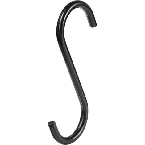 Dolle Haken für Pipe-Regalsystem 8,6 x 5,2 cm schwarz matt 5 Stück