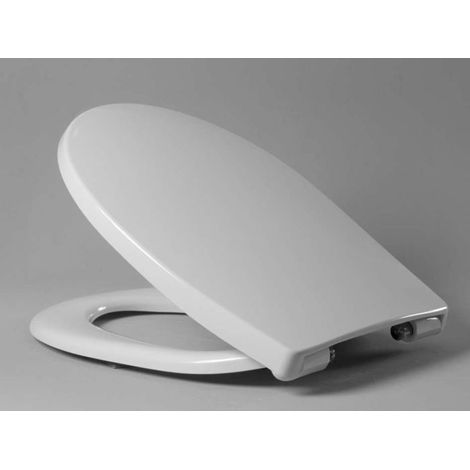 Abattant WC Passat jasmin avec couvercle SoftClose et charnière excentrique en acier inoxydable (1/2)