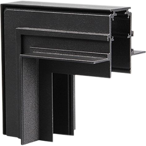 Connettore Angolare 90 per Binari magnetici ad Incasso tra parete e soffitto (1/5)