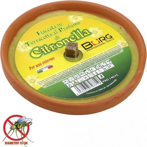 Trade Shop - 10 X Candela Citronella En Diametro De 10 Cm - (1/2)