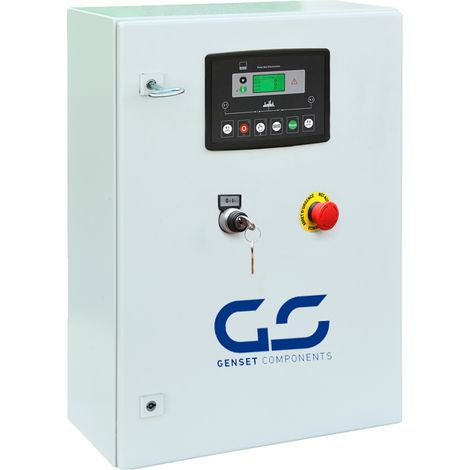 CUADRO ELECTRICO DE CONMUTACIÓN AUTOMÁTICA (ATS) 2 POLOS MONOFÁSICO 320 AMP CON SELECTOR MOTORIZADO SOCOMEC