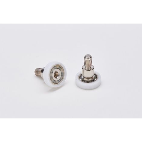 Cuscinetti Box Doccia Rotelle a Sfera di Ricambio Kit di 2 Pezzi EC-3309