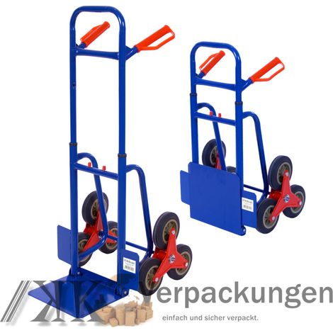PROFI Treppenkarre Stapelkarre Treppen Sackkarre Transportkarre Treppensteiger (1/4)