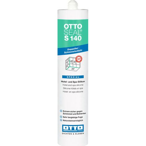 OTTOSEAL S140 Hotel- und Spa-Silikon 310ml C77 seidengrau (1/3)