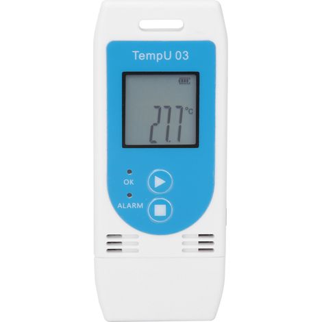GARRYFIZH Enregistreur de données LCD USB sur la température et l'humidité Enregistreur de données PDF GSP