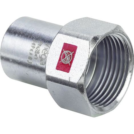 Viega Insert Prestabo 559151 18 mm x Rp 3/4, acier non allié, extrémité mâle