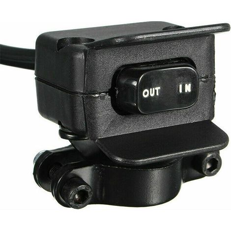 Interruttore a leva per winch 12V con supporto e kit di cavi per ATV UTV (1/3)