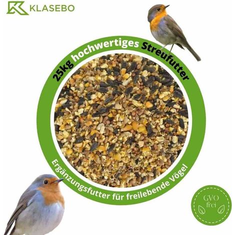 Vogelfutter Streufutter 25kg - Wildvogelfutter (1/4)
