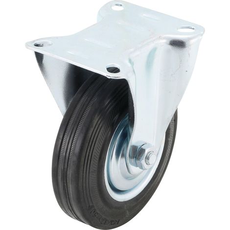 Bockrolle mit Anschraubsockel Ø 125 mm
