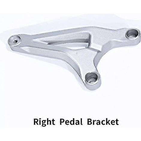 Verstärkte Pedaleinheit vorne und hinten für Super Soco Scooter TC TS Zubehör Verbindungshalterung Pedalrohr Pedal – Rechte Fußstütze (1/5)