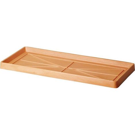 Outdoor Untersetzer ''sottocassetta classic'' für Blumen- und Pflanzkasten -80 cm / Anthrazit (1/3)