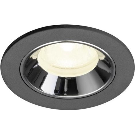 Spot encastré Numinos XS noir/chrome 4000K - 40 deg - 1009312 (1/3)