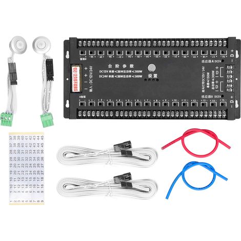 Contrôleur de lumière d'escalier Bluetooth 12V 24V, capteur de lampe de marche IP20 LED pour hôtel (1/5)