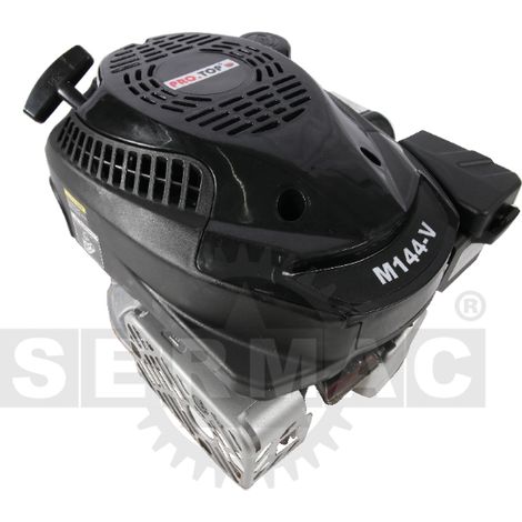 Motor de gasolina completo para cortacésped PRO.TOP M144-V, 144 cc, 2,5 kW, eje de 22,20 x 62 mm (1/3)