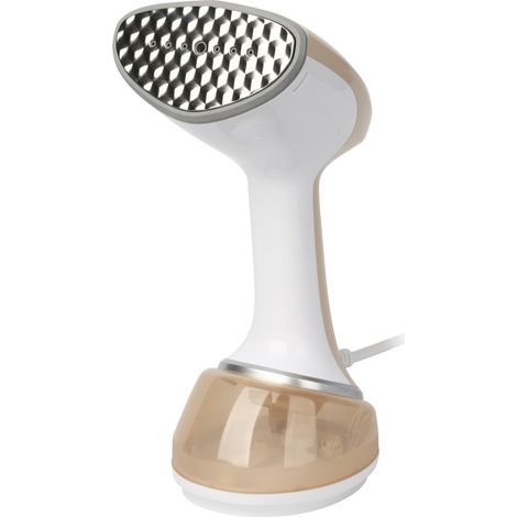 Emerio Bekleidungsdampfer SB-130292 beige weiß Dampfglätter