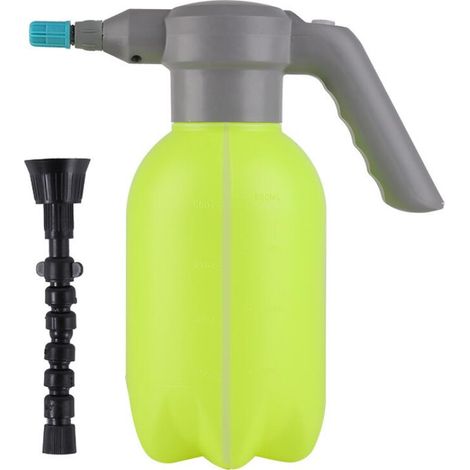 Flacon pulvérisateur électrique, 2.5L Automatique Plante arrosoir , Jardin pulvérisateur Bouteille, Jardin arrosoir Machine, électrique brumisateur, Jardin pulvérisateur Outil (jaune clair) (1/4)