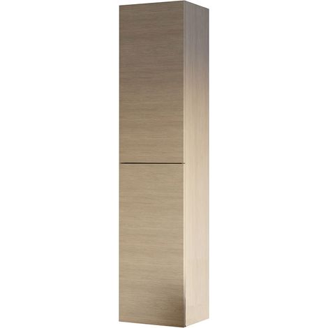 Colonna sospesa 160 cm in rovere naturale - 2 ante - Hémi