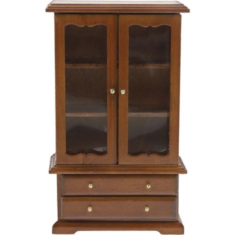 Mini étagère en bois compatible avec la décoration Mini bibliothèque (1/5)