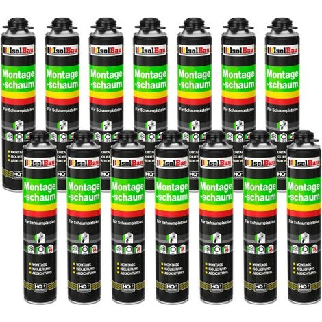 IsolBau Pistol Mounting Foam B2 Montageschaum 14 x 750 ml (1/5)