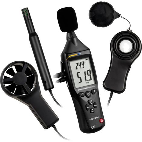 PCE Instruments PCE-EM 883 Anemometro (1/5)