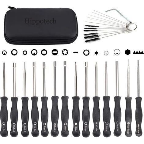 Lot de 14 outils de réglage de carburateur avec vis Vis à tête hexagonale pour petit moteur à 2 temps pour Poulan Remplacement pour Husqvarna pour STIHL pour Echo tronçonneuse Trimmer (1/5)