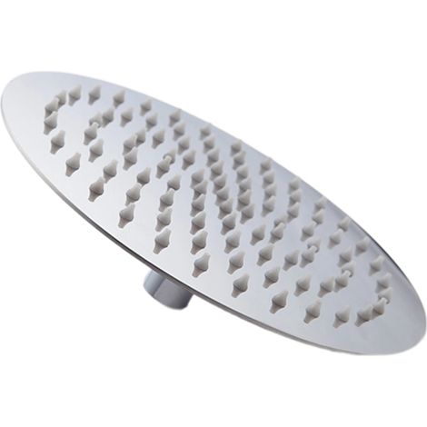 Plaque De Douche - Acier Inoxydable 304 - Diamètre 15 Cm - Filetage 1/2 Pouces - Rotation 360° - Inclinaison 30° - 1 Pièce (1/5)
