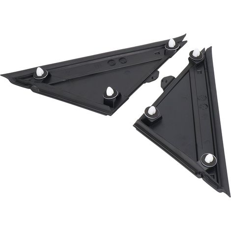Paire de coques de rétroviseurs extérieurs noires décoratives 1SH17KX7AA (gauche et droite) pour FIAT 500 2012-2017 (1/5)