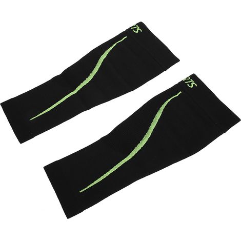 Kompressionsstrumpf für Wade und Schienbein, ideal zum Laufen und Trainieren, schwarz, Größe XXL. (1/5)