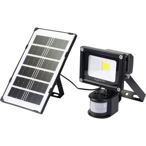 Sygonix SY-5461108 Solar-Spot mit Bewegungsmelder 10 W Leuchtfarben: Neutralweiß (1/5)