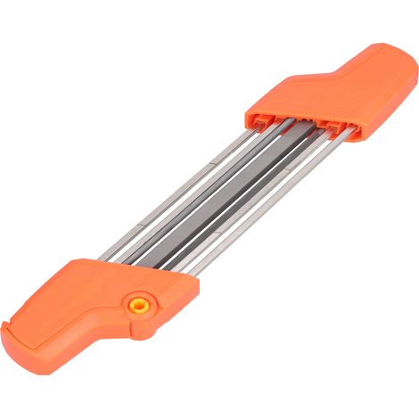 Easy File 2-in-1 Tragbares Industrie-Schärf- und Schleifwerkzeug für 5/32"-Kettensägen (1/5)