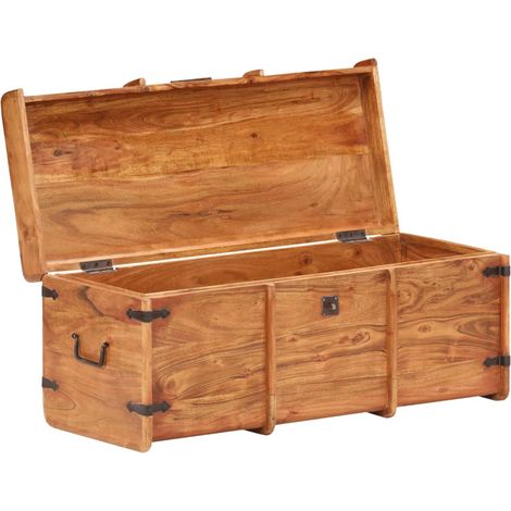 Maison Exclusive - Baule 90x40x40 cm in Legno Massello di Acacia