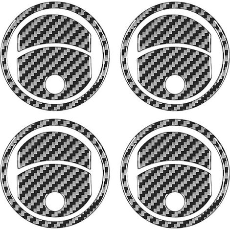 Accesorios adhesivos de fibra de carbono para la cubierta de la rejilla de ventilación del aire acondicionado del salpicadero del coche Ford F150 2004-2008 (1/2)