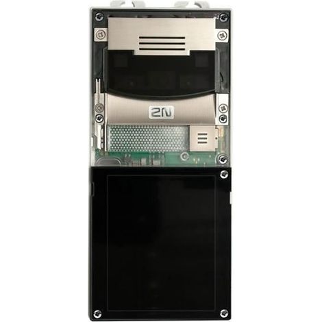 Unidad base - 2N Telecommunications - Helios IP Verso - Negro - Cableado - Objeto conectado