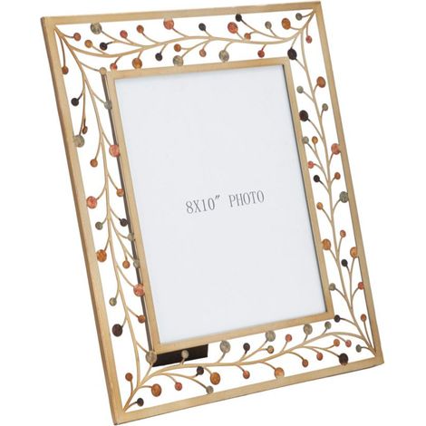 Cornice portafoto in metallo, 32,5x13,5x36,2 cm – Bixy (1/5)