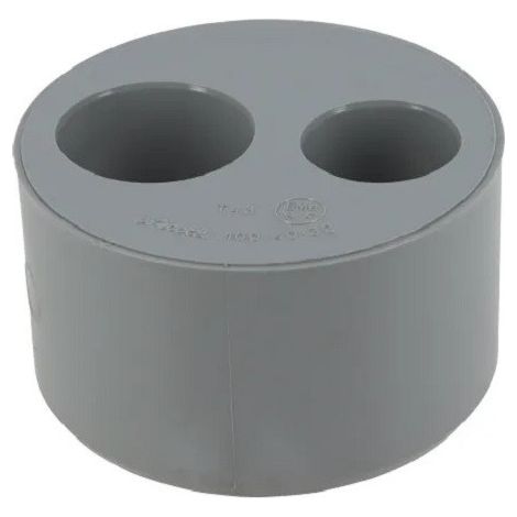 TAMPON DE RÉDUCTION DOUBLE MÂLE-FEMELLE DIAMÈTRE 125/40/40MM - NICOLL - X44
