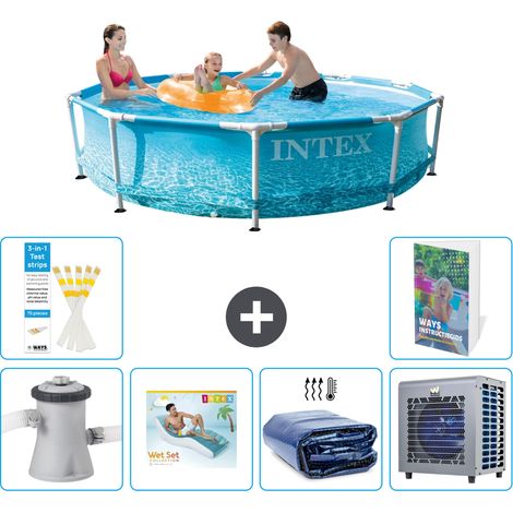 Intex Piscina con struttura Rotonda - 305x76 cm - 7-pezzi S286 (1/5)