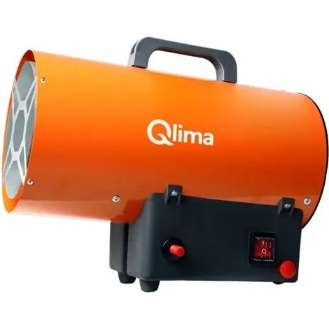 Gasheizgerät GFA 1010, 380 × 190 × 305 mm, orange/grau, 10 kW, bis 160 m³