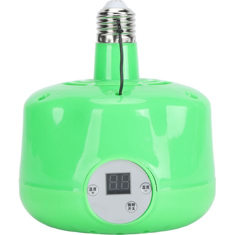 Lampe chauffage tête température contrôle pour poule canard reptile animal de compagnie chien maison automatique 27 220 (1/5)