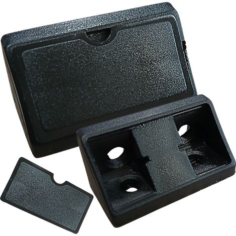 Staffa angolare per mobili 43x20x20 staffa komandorek con aletta nera (01) 100 pezzi (1/5)