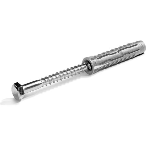 Tappo universale Uniplug 12x60mm con vite a testa esagonale 8x80mm - blister - 4 pezzi (1/3)