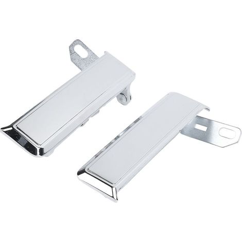 Poignée de Porte Extérieure, Ensemble de Poignée de Porte Extérieure élégante en Métal chromé Haute Résistance pour Land Cruiser FJ40 BJ40 BJ42 FJ45 (1/5)