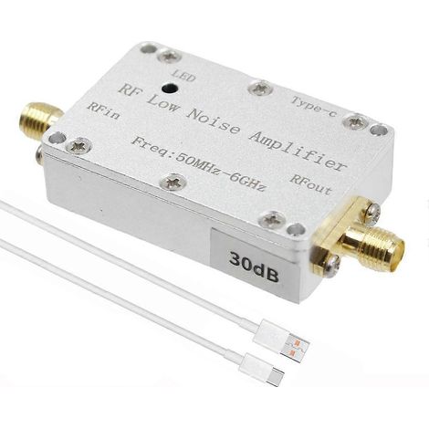 50M-6GHz 30dB HF-Rauscharmverstärker (LNA) Treiberempfänger