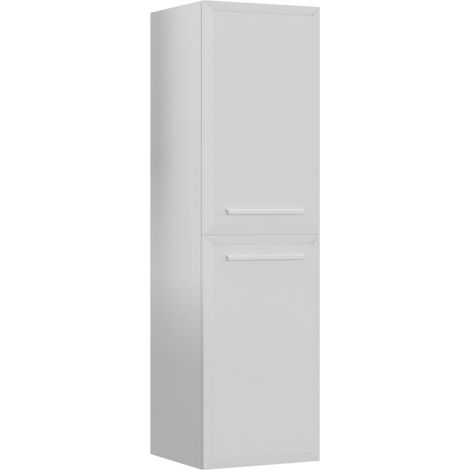 Mobile da bagno "Nuvola 40 v3" - 40 x 32 x 138 cm - Bianco (1/3)