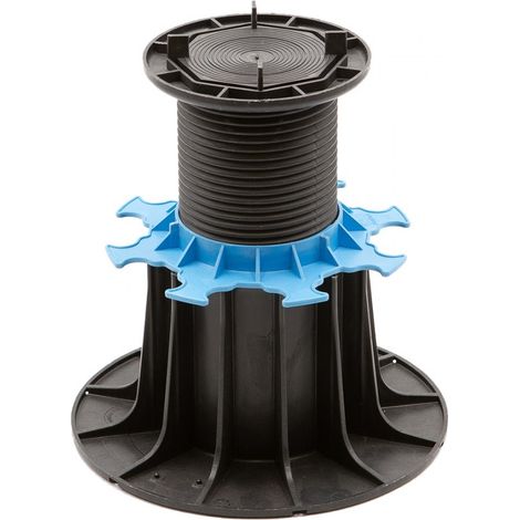 Jouplast – Plot terrasse réglable 140 à 230 mm – Pour revêtement dalle béton, grès cérame, carrelage – Résiste jusqu’à 1 tonne – Carton de 40 plots (1/8)