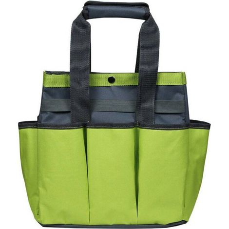 HONORNIC - Sac de rangement, sac à outils de jardin, sac fourre-tout de jardinage, portable pour outils de jardin de grande capacité