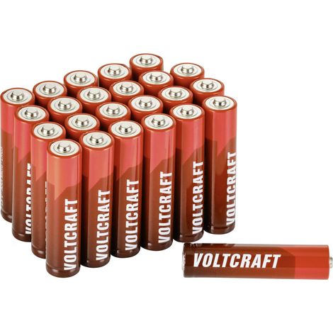 VOLTCRAFT Industrial LR03 Micro (AAA)-Batterie Alkali-Mangan 1350 mAh 1.5 V 24 St. (1/3)