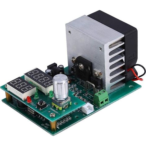 Módulo electrónico de carga de corriente constante, comprobador de descarga de batería multifuncional, 9,99 A/30 V/60 W