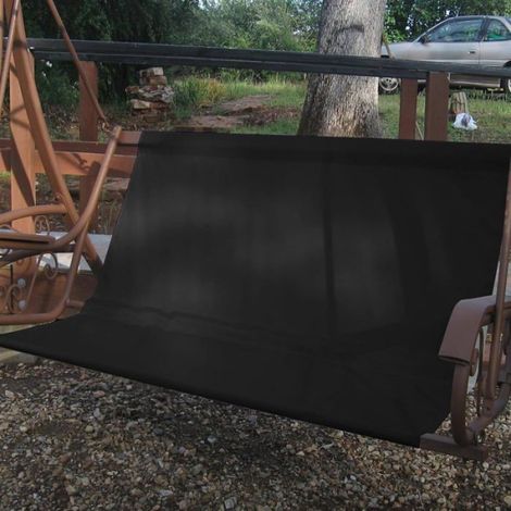 Siège rechange pour balancelle, 85cm x 48cm x48cm,siège pour balançoire,Tissu Oxford 600D - protection pour banc à bascule,gris (1/5)