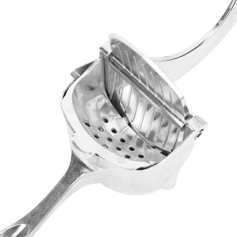 Mini presse-agrumes manuel, presse-citron, extracteur en alliage d'aluminium, outil ménager, argent (1/5)