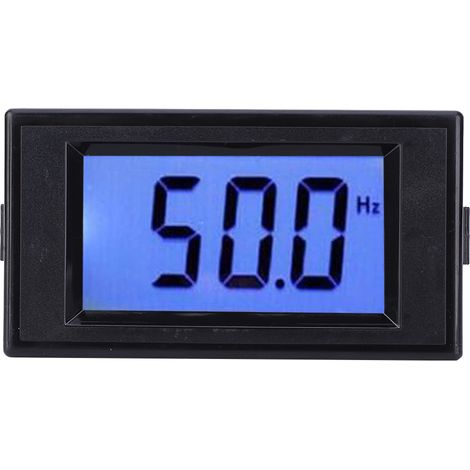 Compteur de fréquence numérique AC 45-65Hz 80-300V avec écran LCD - Précision de mesure (1/5)